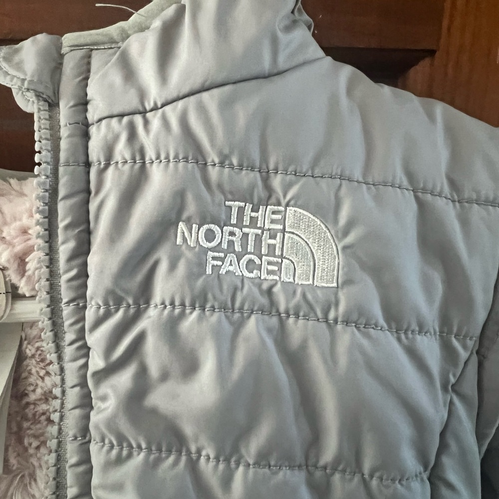 Toddler 6-12M winter jacket - reversible North Face